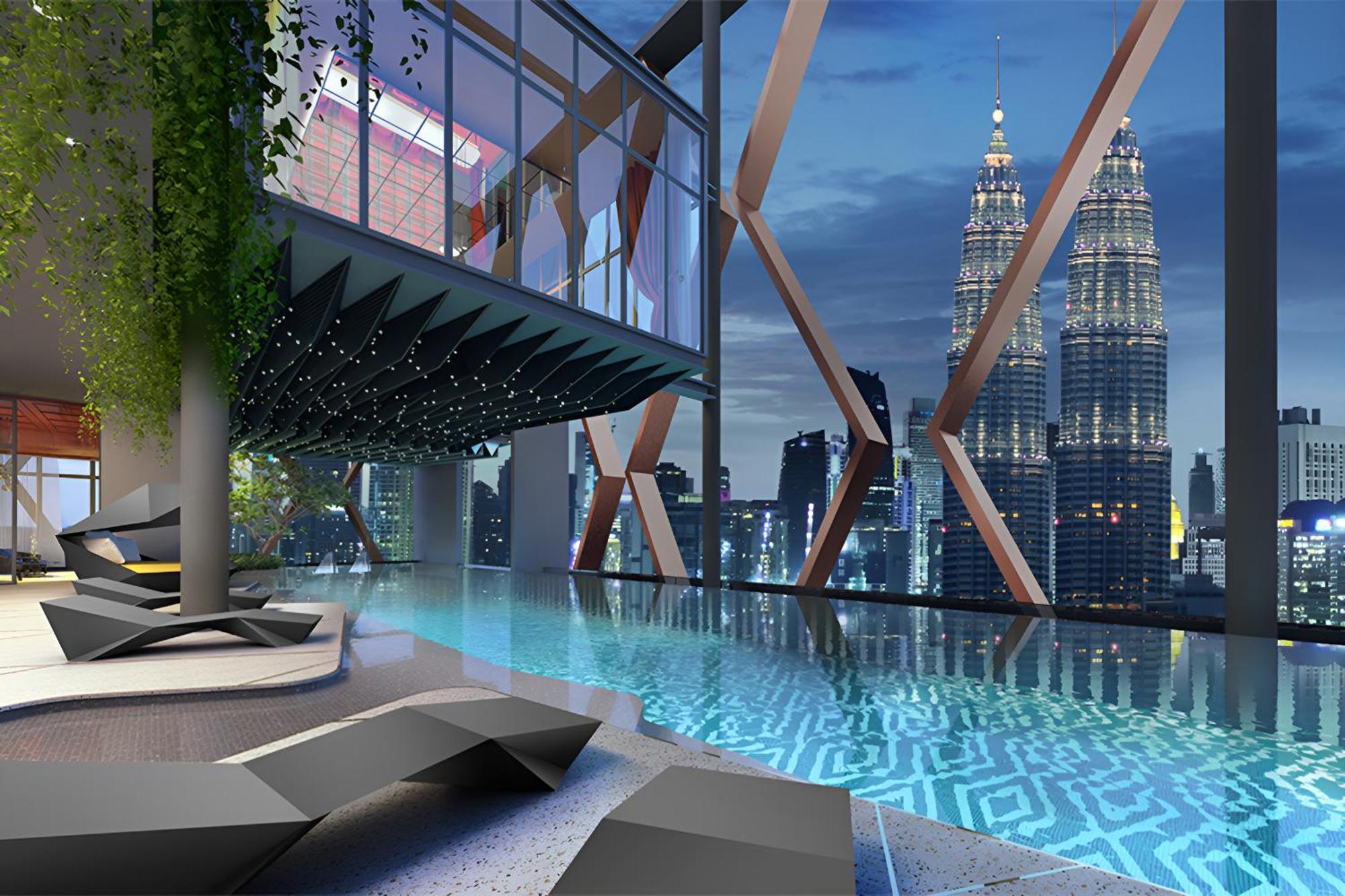 Scarletz Suites Klcc กัวลาลัมเปอร์ ภายนอก รูปภาพ